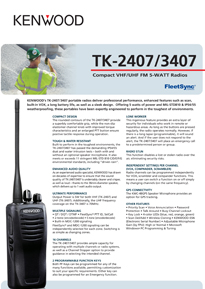 TK-2407M Brochure