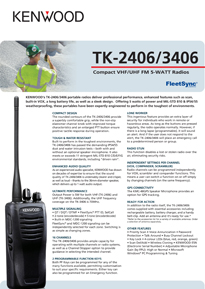 TK-2406M Brochure