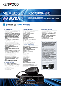 NX-5000 Non-EU Brochure
